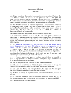 Apotegmas Crísticos: Reflexiones Espirituales