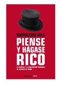 8 Piense y Hágase Rico -Napoleon Hill