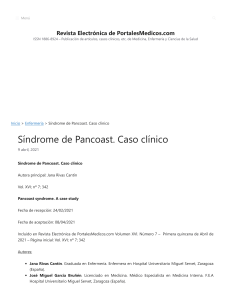 Síndrome de Pancoast. Caso clínico - Revista Electrónica de PortalesMedicos.com