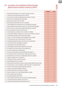 Test de Hostilidad BDHI (cuestionario) 1