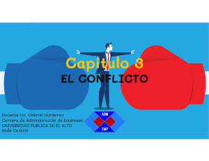 Capitulo 3 - El Conflicto