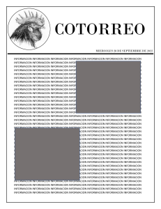 PORTADA COTORREO