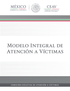 Modelo Integral de atencion de victimas 