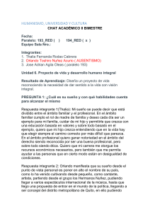 Verificable Chat académico II Bimestre