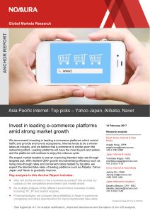 Yahoo Japan, Alibaba, Naver Search engines market participation!