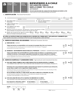 declaracion conjunta sag aduanas chile