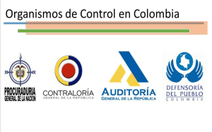 ORGANIZACIÓN Y ESTRUCTURA DEL ESTADO COLOMBIANO - copia