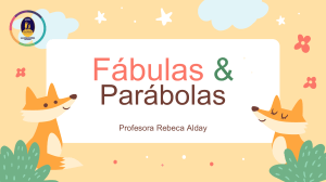 Fábulas y parábolas