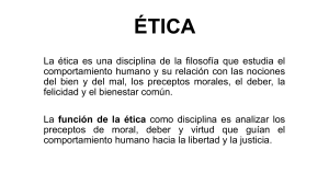 ÉTICA PROFESIONAL 