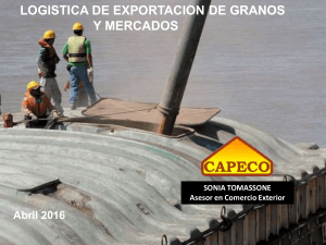 CAPECO - LOGISTICA DE EXPORTACION DE GRANOS --5-Sonia-Tomassone-23-abril
