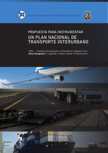 Plan NAC Interurbano de Transporte V II