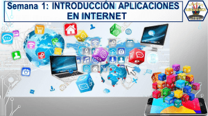 CLASE Nª 01 APLICACIONES PARA INTERNET