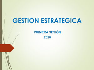 gestión estrategica