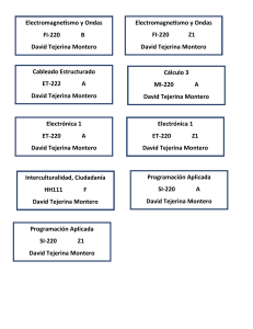 Etiquetas. 4to semestre