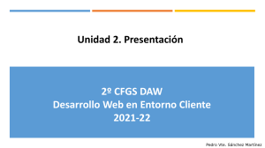 UD2. Presentación