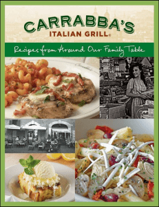 Carrabba's Italian Grill Cookbook  Recipes from Around Our Family Table , Italian Grill Carrabbas ( PDFDrive )