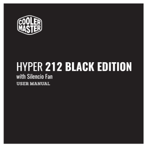 Manual - Hyper 212 Black Edition