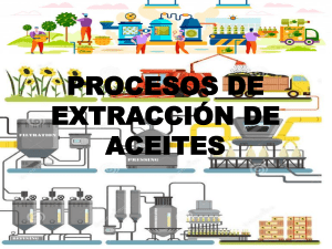 Procesos de fabricación de aceites vegetales