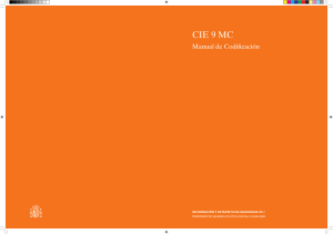 CIE- 9 Manual de codificacion España