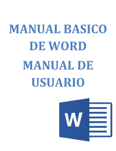 manual de word