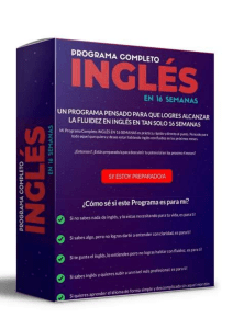 Ingles En 16 Semanas Curso Completo + Bonos Gratis