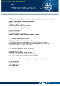 Reglamento internacional para prevenir abordajes - Guía de preguntas