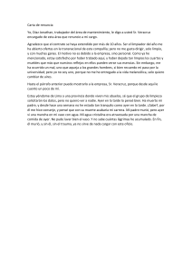 Carta de renuncia