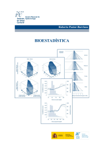 Bioestadística - Roberto Pastor-Barriuso