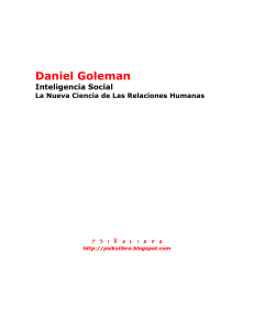 Daniel Goleman - Inteligencia Social ( PDFDrive )