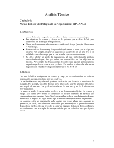 An&aacute;lisis T&eacute;cnico: Metas, Estilos y Estrategias de Trading