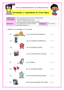 REF COM ESCUCHAMOS Y RESPONDEMOS DE FORMA LOGICA