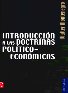 introduccion a las doctrinas politico económicas 