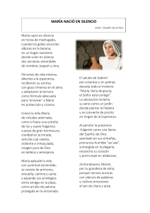 POEMA A LA VIRGEN MARÍA