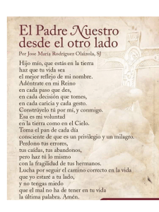 padre nuestro para ti