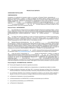 PROYECTO DE CONTRATO 