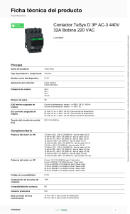 TeSys Deca contactors LC1D32M7