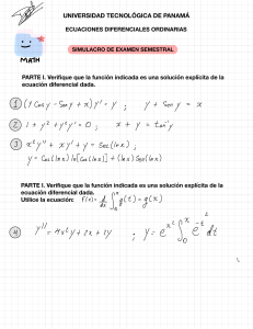 SIMULACRO DE EXAMEN SEMESTRAL 