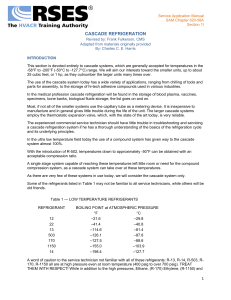 CASCADE RSES SHORT COURSE