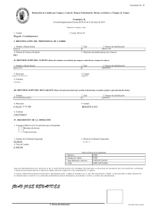 Formulario No. 18 f