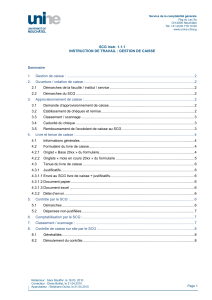 Inst 1 1 1 instruction de travail gestion de caisse 2010 10