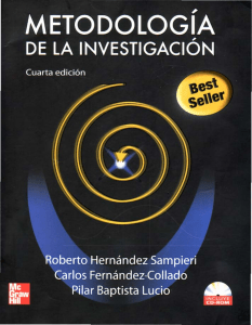 Metodología de la Investigación SAMPIERI