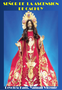 SEÑOR DE LA ASCENCION