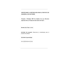 GA1-220501093-AA1-EV04 IDENTIFICANDO LA METODOLOGÍA PARA EL PROYECTO DE DESARROLLO DE SOFTWARE