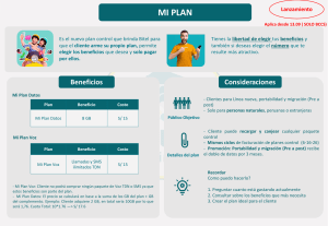 Mi Plan Voz - Datos