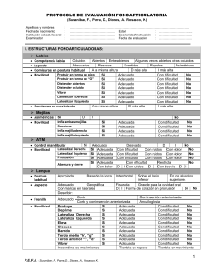 Protocolo Evaluaci&oacute;n Fonoarticulatoria: Gu&iacute;a Completa