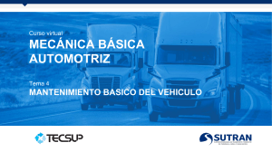 Sesión 4: Mecanica basica automotriz