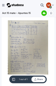 Act 15 mate - Apuntes 15 - Calculo Integral - Studocu