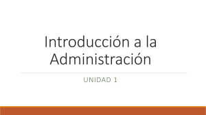 Unidad 1 Introducción