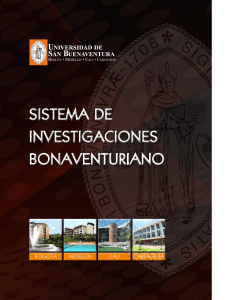 sistema de investigacion bonaventuriano