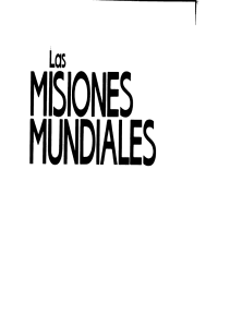 las misiones mundiales